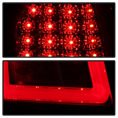 Version 2 Red Clear LED Tail Lights <br>08-10 Chrysler 300