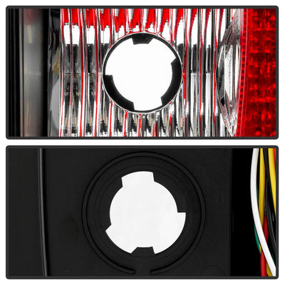 Version 2 Black LED Tail Lights <br>07-14 Chevy Suburban, GMC Yukon