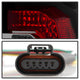 Version 2 Black Smoke LED Tail Lights <br>07-14 Chevy Suburban, GMC Yukon
