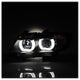 LBDRL Black Projector Headlights <br>06-08 BMW 3-Series