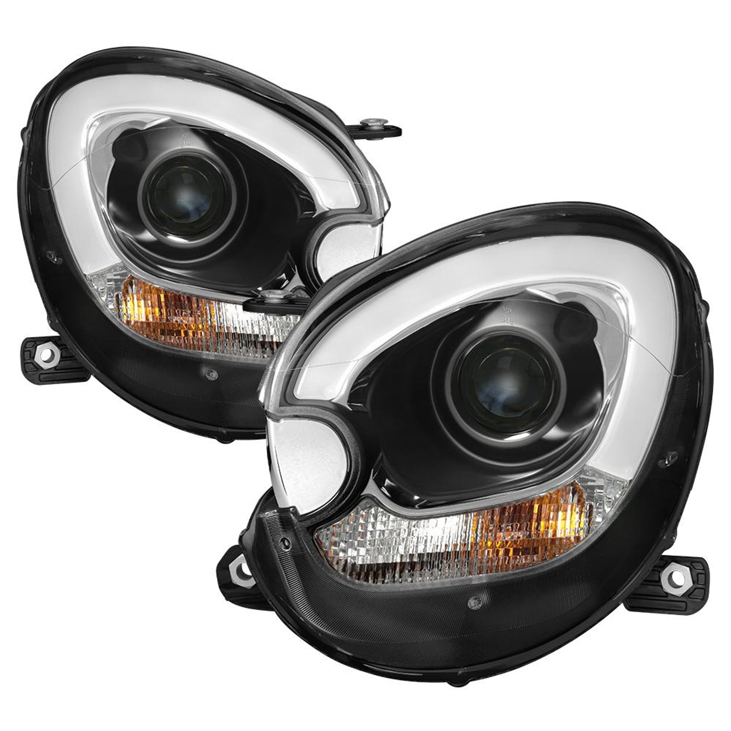 LBDRL Black Projector Headlights <br>11-16 Mini Cooper Countryman