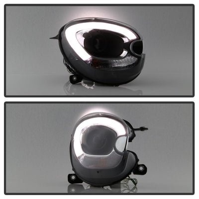 LBDRL Black Projector Headlights <br>11-16 Mini Cooper Countryman