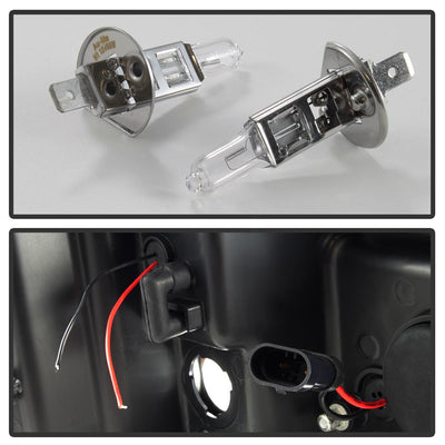 Version 2 Black LED DRL Projector Headlights <br>07-13 Chevy Silverado 1500, 2500 HD, 3500 HD