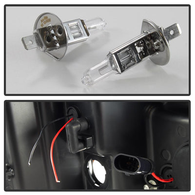 Version 3 Black LED DRL Projector Headlights <br>07-13 Chevy Silverado 1500, 2500 HD, 3500 HD