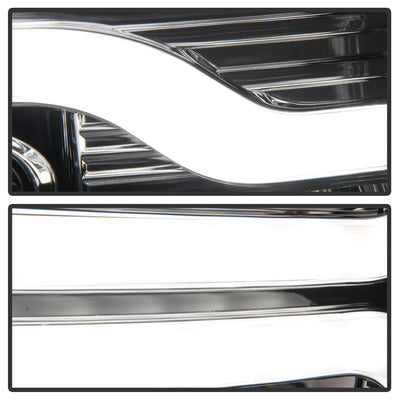 Version 3 Chrome LED DRL Projector Headlights <br>07-13 Chevy Silverado 1500, 2500 HD, 3500 HD