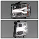 Version 3 Chrome LED DRL Projector Headlights <br>07-13 Chevy Silverado 1500, 2500 HD, 3500 HD