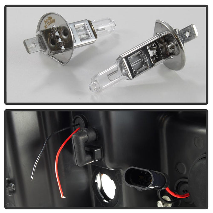 Version 3 Smoke LED DRL Projector Headlights <br>07-13 Chevy Silverado 1500, 2500 HD, 3500 HD