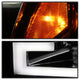 Light Bar DRL LED Smoke Projector Headlights <br>15-17 Ford F-150