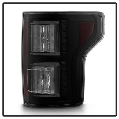 Black Smoke LED Tail Lights <br>15-17 Ford F-150