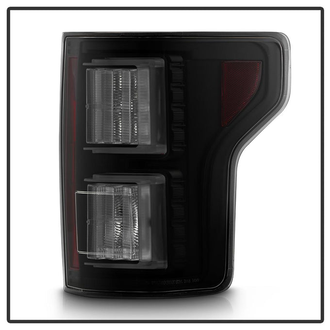 Black Smoke LED Tail Lights <br>15-17 Ford F-150