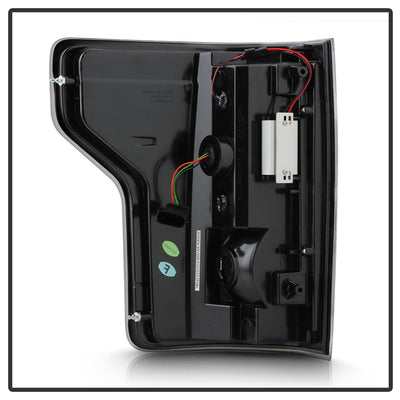 Black Smoke LED Tail Lights <br>15-17 Ford F-150
