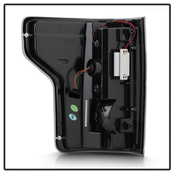 Black Smoke LED Tail Lights <br>15-17 Ford F-150