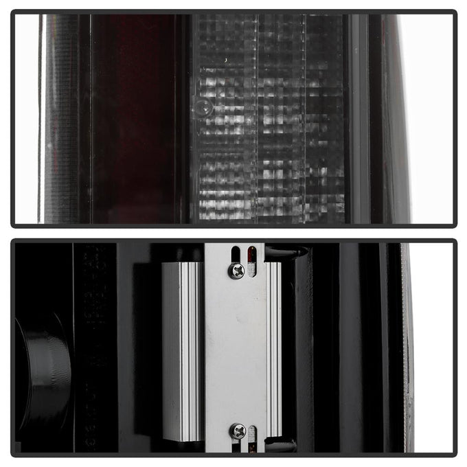 Black Smoke LED Tail Lights <br>15-17 Ford F-150