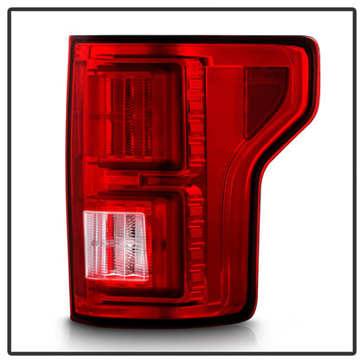 Red Clear LED Tail Lights <br>15-17 Ford F-150