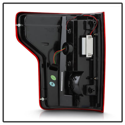Red Clear LED Tail Lights <br>15-17 Ford F-150