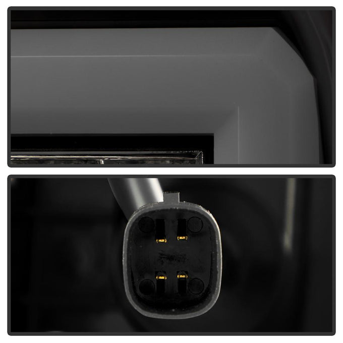 Black Smoke LED Tail Lights <br>16-18 Chevy Silverado 1500 16-19 2500 HD 3500 HD