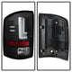 Black LED Tail Lights <br>16-18 GMC Sierra 1500 16-19 2500 HD 3500 HD