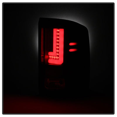 Black LED Tail Lights <br>16-18 GMC Sierra 1500 16-19 2500 HD 3500 HD