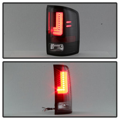Black LED Tail Lights <br>16-18 GMC Sierra 1500 16-19 2500 HD 3500 HD
