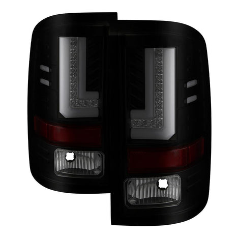 Black Smoke LED Tail Lights <br>16-18 GMC Sierra 1500 16-19 2500 HD 3500 HD