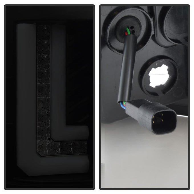 Black Smoke LED Tail Lights <br>16-18 GMC Sierra 1500 16-19 2500 HD 3500 HD