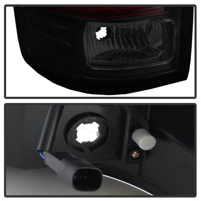 Black Smoke LED Tail Lights <br>16-18 GMC Sierra 1500 16-19 2500 HD 3500 HD