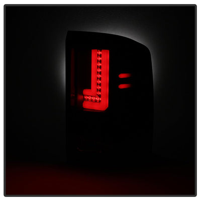 Black Smoke LED Tail Lights <br>16-18 GMC Sierra 1500 16-19 2500 HD 3500 HD