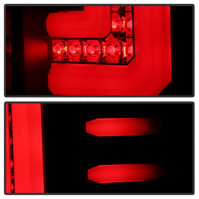 Black Smoke LED Tail Lights <br>16-18 GMC Sierra 1500 16-19 2500 HD 3500 HD