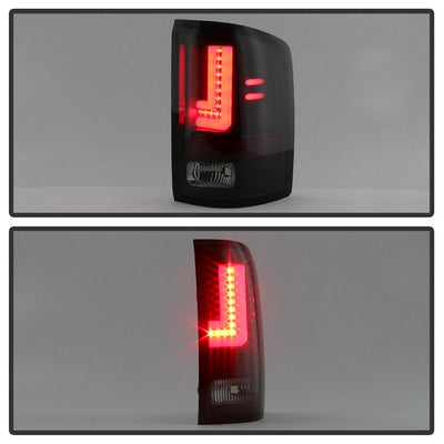 Black Smoke LED Tail Lights <br>16-18 GMC Sierra 1500 16-19 2500 HD 3500 HD