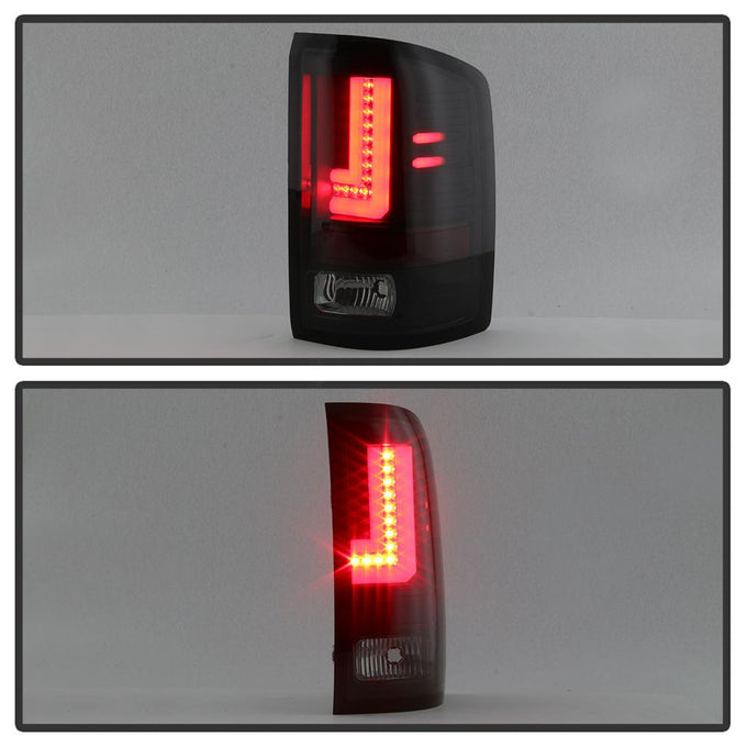 Black Smoke LED Tail Lights <br>16-18 GMC Sierra 1500 16-19 2500 HD 3500 HD