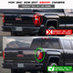 Red Clear LED Tail Lights <br>16-18 GMC Sierra 1500 16-19 2500 HD 3500 HD