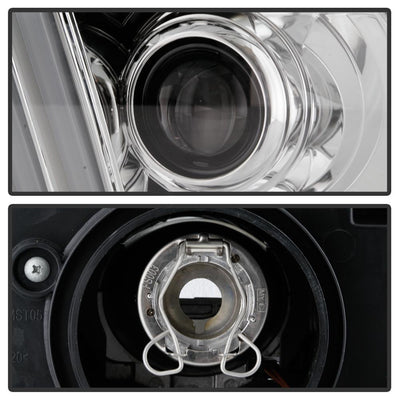 Version 2 Chrome Projector Headlights <br>05-08 Ford Mustang