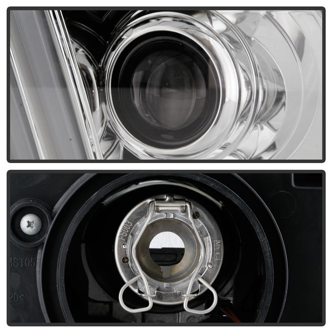Version 2 Chrome Projector Headlights <br>05-08 Ford Mustang