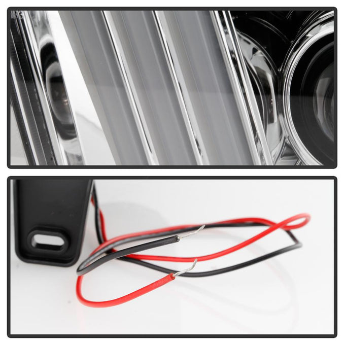 Version 2 Chrome Projector Headlights <br>05-08 Ford Mustang