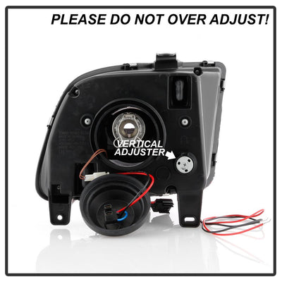 Version 2 Chrome Projector Headlights <br>05-08 Ford Mustang