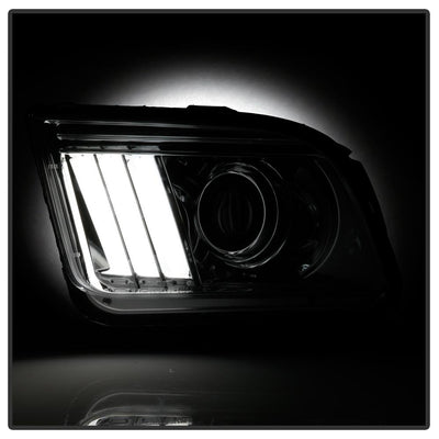 Version 2 Chrome Projector Headlights <br>05-08 Ford Mustang
