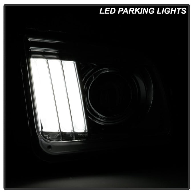 Version 2 Chrome Projector Headlights <br>05-08 Ford Mustang