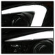 Light Bar DRL Black Projector Headlights <br>06-07 Subaru Impreza