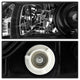 Light Bar DRL Black Projector Headlights <br>08-14 Subaru Impreza 12-14 Subaru WRX