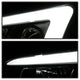 Light Bar DRL Black Projector Headlights <br>08-14 Subaru Impreza 12-14 Subaru WRX