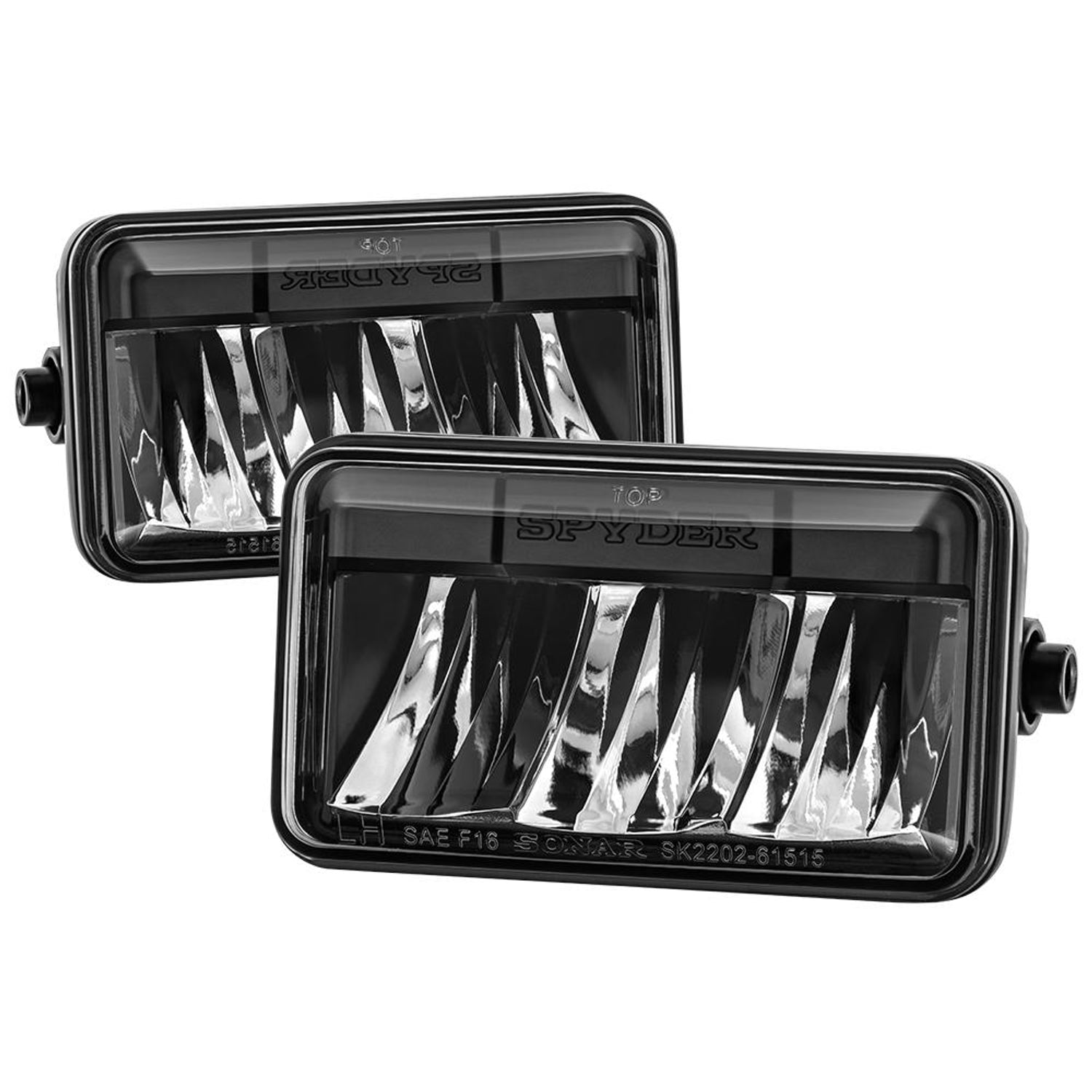 Black LED Fog Lights <br>15-16 Ford F-150