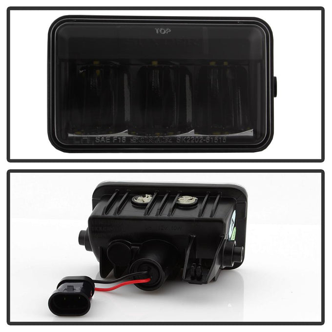 Black LED Fog Lights <br>15-16 Ford F-150