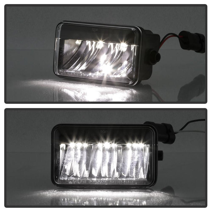 Black LED Fog Lights <br>15-16 Ford F-150