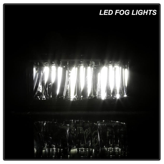 Black LED Fog Lights <br>15-16 Ford F-150
