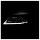 DRL LED Smoke Projector Headlights <br>11-17 Toyota Sienna