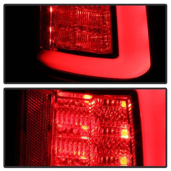 Black LED Tail Lights <br>09-18 Dodge Ram 1500 2500 3500