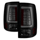 Black Smoke LED Tail Lights <br>09-18 Dodge Ram 1500 2500 3500
