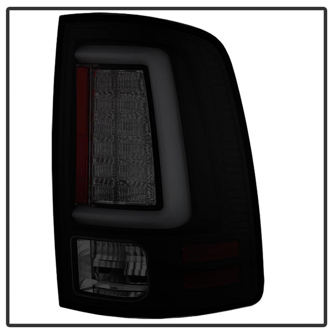 Black Smoke LED Tail Lights <br>09-18 Dodge Ram 1500 2500 3500