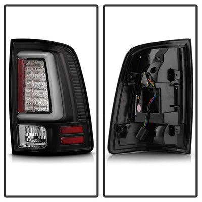 Black LED Tail Lights <br>13-18 Ram 2500 3500 1500