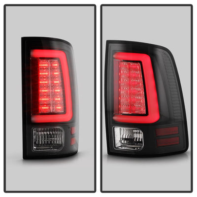Black LED Tail Lights <br>13-18 Ram 2500 3500 1500